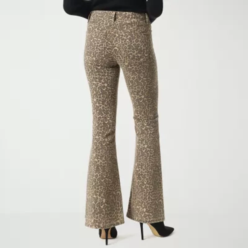 JS Jessica Simpson Womens High Rise Flare Leg Jean