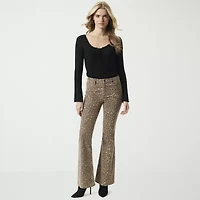 JS Jessica Simpson Womens High Rise Flare Leg Jean