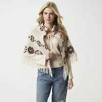 JS Jessica Simpson Womens Geometric Pullover Sweater