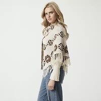 JS Jessica Simpson Womens Geometric Pullover Sweater