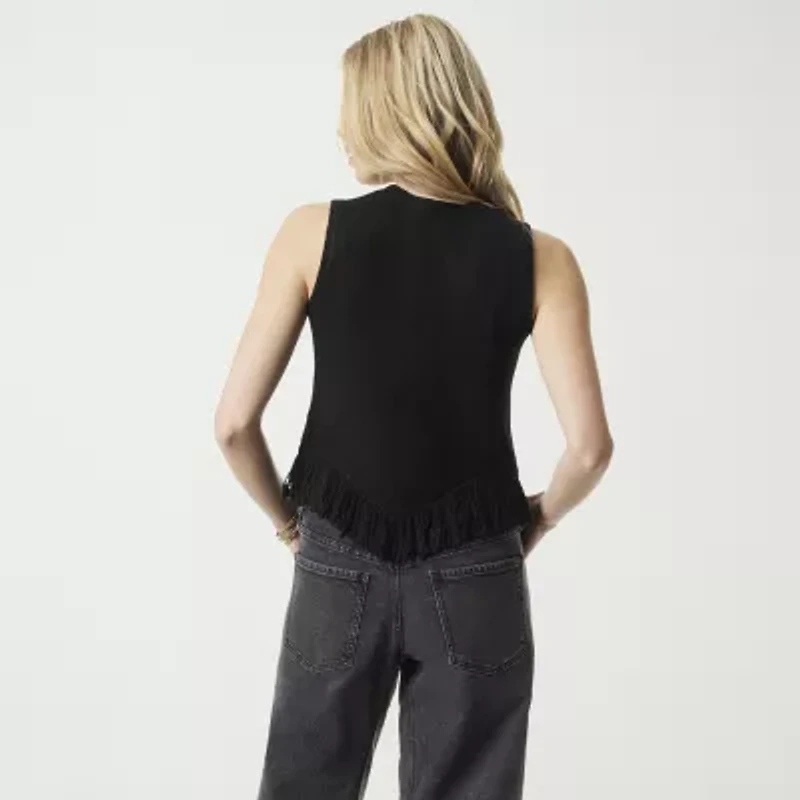 JS Jessica Simpson Womens Sleeveless Pullover Sweater
