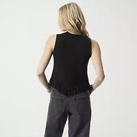 JS Jessica Simpson Womens Sleeveless Pullover Sweater