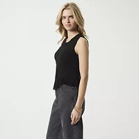 JS Jessica Simpson Womens Sleeveless Pullover Sweater
