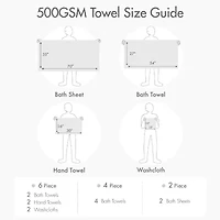 510 Design 100% Premium Turkish Cotton Bath Towel Set