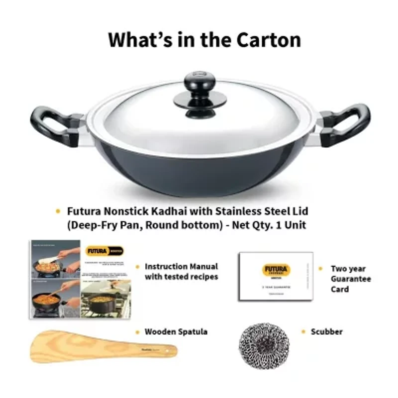 Hawkins Stainless Steel 10" Frying Pan with Lid