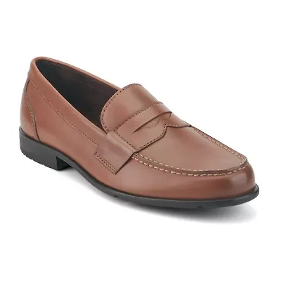 Rockport Works Classic Loafer Penny Mens Round Closed Toe Loafers