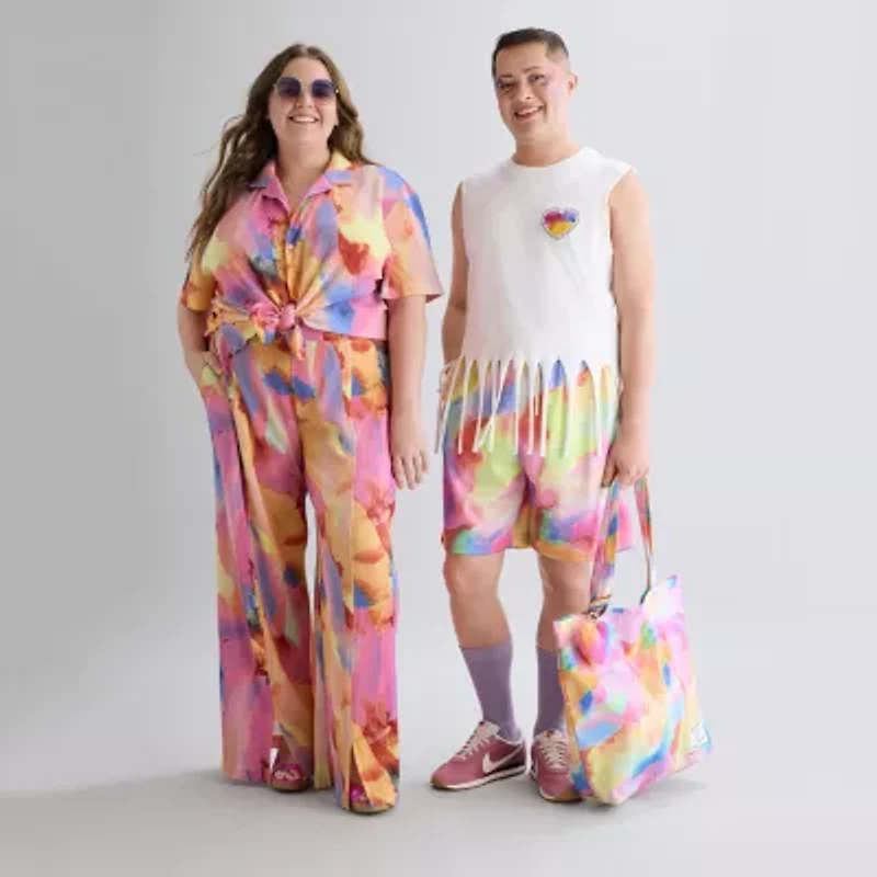 Hope & Wonder Unisex Adult Wide Leg Regular Fit Pull-On Pant