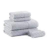 Madison Park Spa Waffle 6-pc. Quick Dry Bath Towel Set