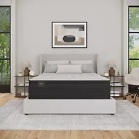 Fieldcrest Legacy Elite 13.5" Hybrid Firm Euro Top - Mattress + Box Spring