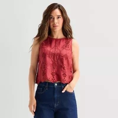 a.n.a Womens Sleeveless Blouse
