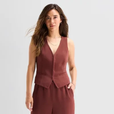a.n.a Womens V Neck Sleeveless Vest