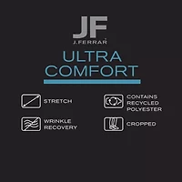 J. Ferrar Ultra Comfort Mens Super Slim Fit Flat Front Suit Pant