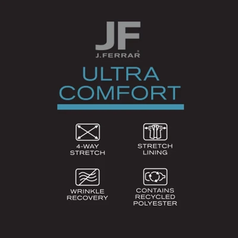 J. Ferrar Mens Slim Fit Suit Vest