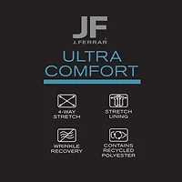J. Ferrar Mens Slim Fit Suit Vest