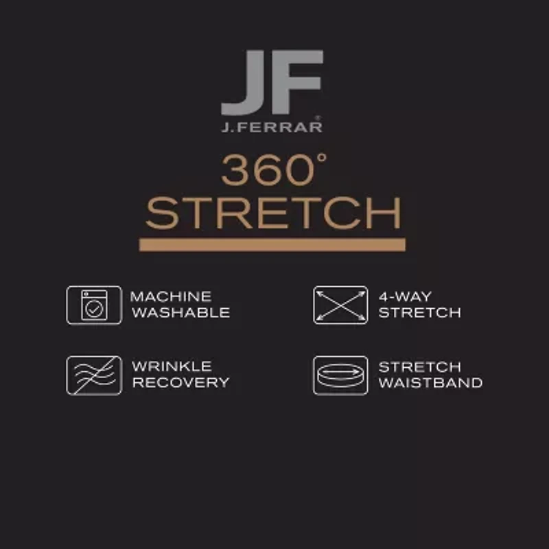 J. Ferrar 360 Stretch Mens Slim Fit Flat Front Suit Pant