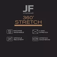 J. Ferrar 360 Stretch Mens Slim Fit Flat Front Suit Pant