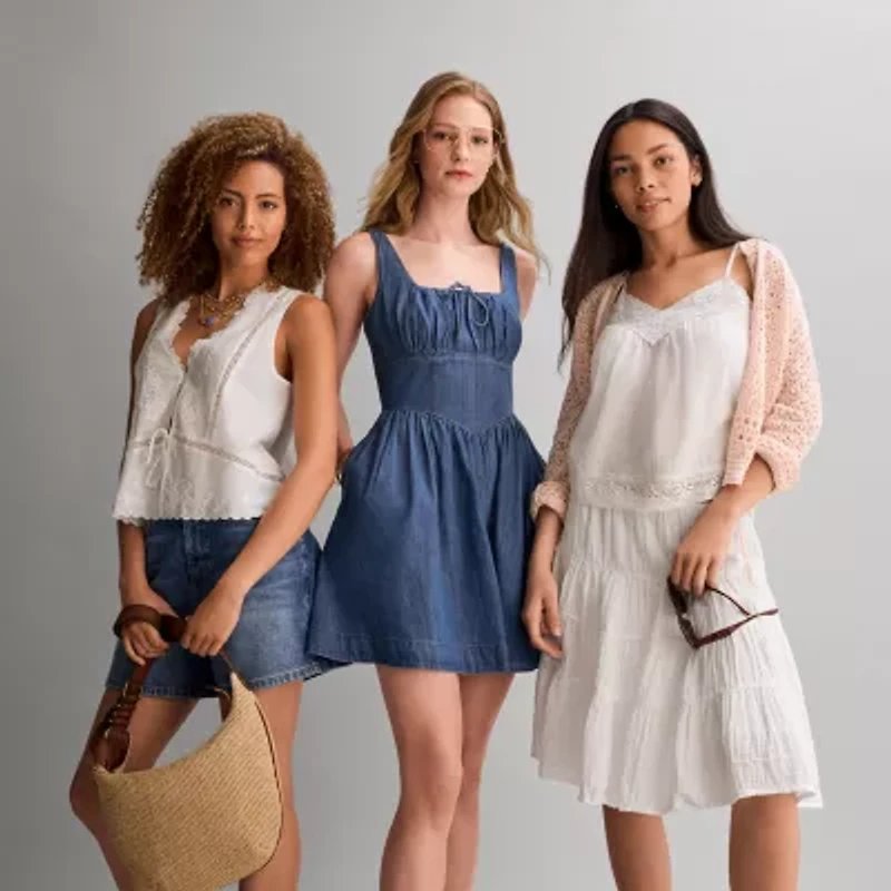 a.n.a Womens A-Line Skirt