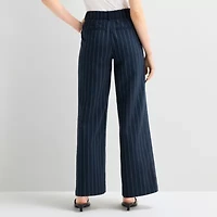 a.n.a Womens Wide Leg High Rise Trouser