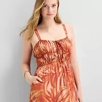 JULIAN TAYLOR Womens Sweetheart Neck Sleeveless Maxi Dress