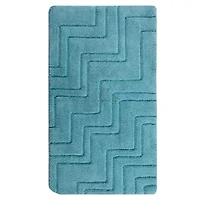 Castle Hill London Zig Zag Bath Rug Collection