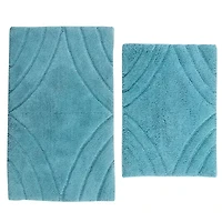 Castle Hill London Diamond 2-pc. Bath Rug Set