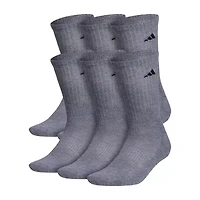 adidas Mens 6 Pair Crew Socks