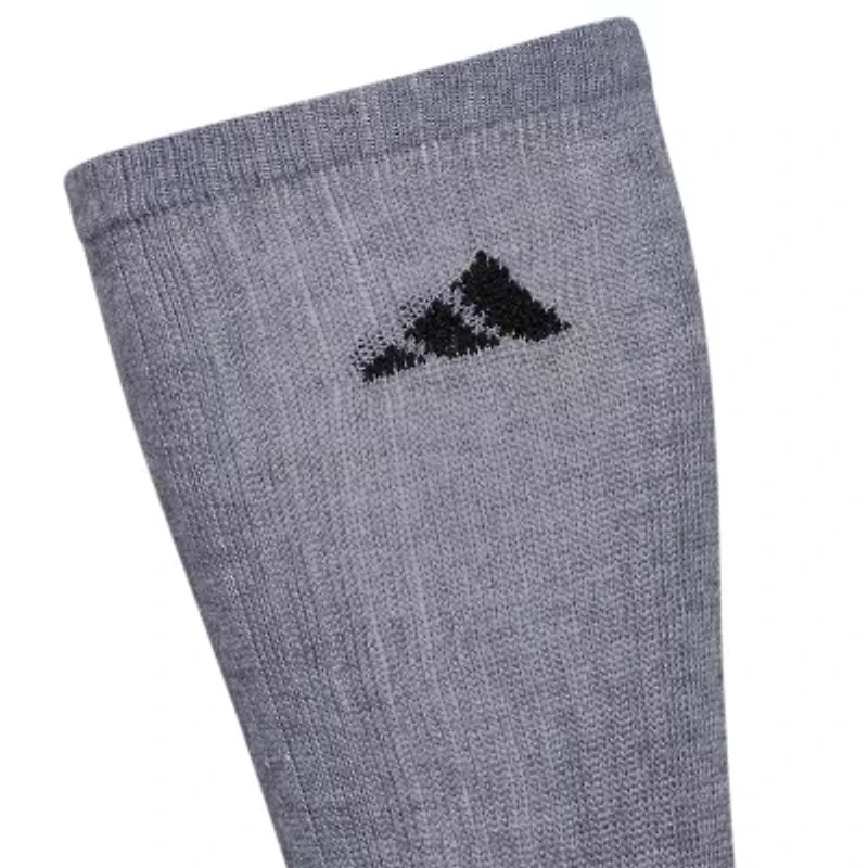adidas Mens 6 Pair Crew Socks