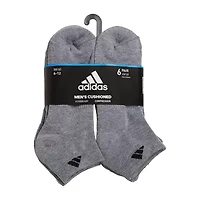 adidas Mens 6 Pair Low Cut Socks