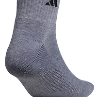 adidas Mens 6 Pair Quarter Ankle Socks