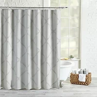 CHF Lattice Shower Curtain