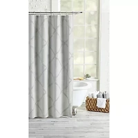 CHF Lattice Shower Curtain