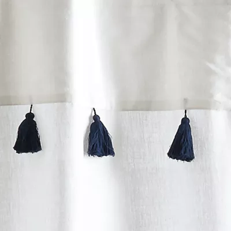 CHF Panama Stripe Shower Curtain