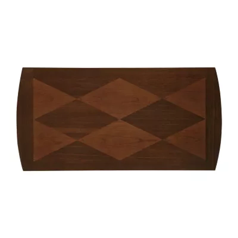 Dennis End Table with Shelf