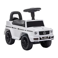Mercedes Gwagon Push Car White Ride-On Car