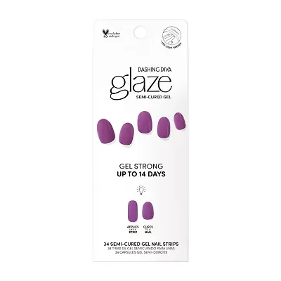 Dashing Diva Glaze Nail Strips Appliques