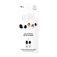 Dashing Diva Glaze Art Nail Strips Appliques