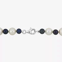 Mens White 20 Inch Strand Necklace