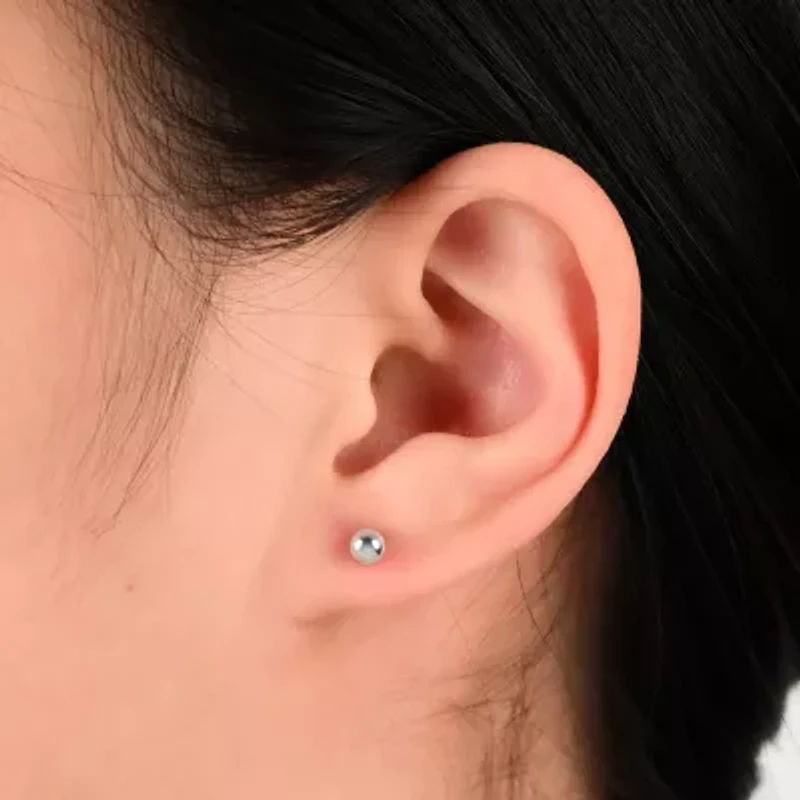 Sterling Silver 3-Pr. Earring Set