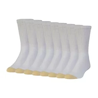 Gold Toe Athletic Sport Bonus Pack Mens 8 Pair Crew Socks