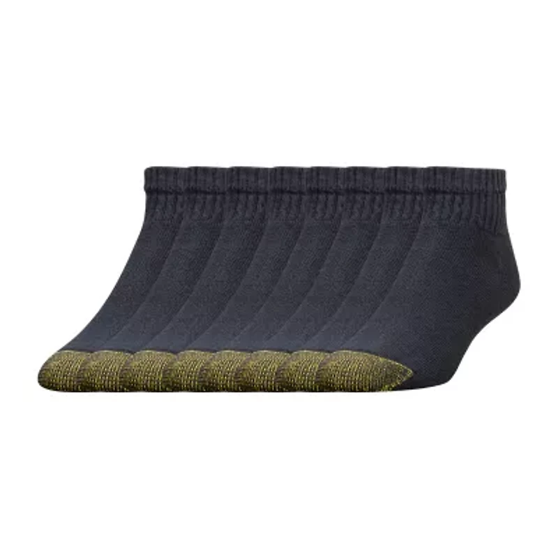 Gold Toe Athletic Sport Bonus Pack Mens 8 Pair Quarter Ankle Socks
