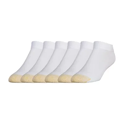 Gold Toe Athletic Sport Mens Breathable Multi-Pack 6 Pair Low Cut Socks