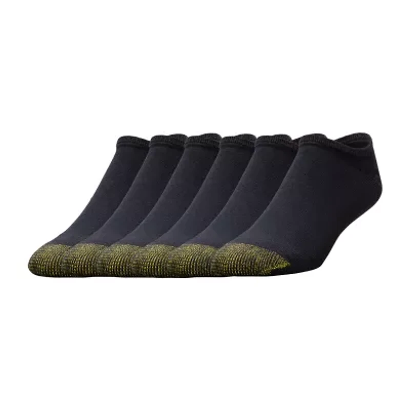 Gold Toe Athletic Sport Mens 6 Pair No Show Socks