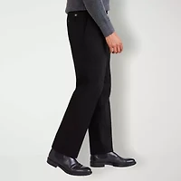 Dockers Signature Iron Free Khaki With Stain Defender Mens Comfort Waistband Classic Fit Pleated Pant