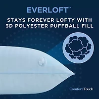 Comfort Touch by Therapedic™ Everloft Down Alternative Medium/Firm Bed Pillow