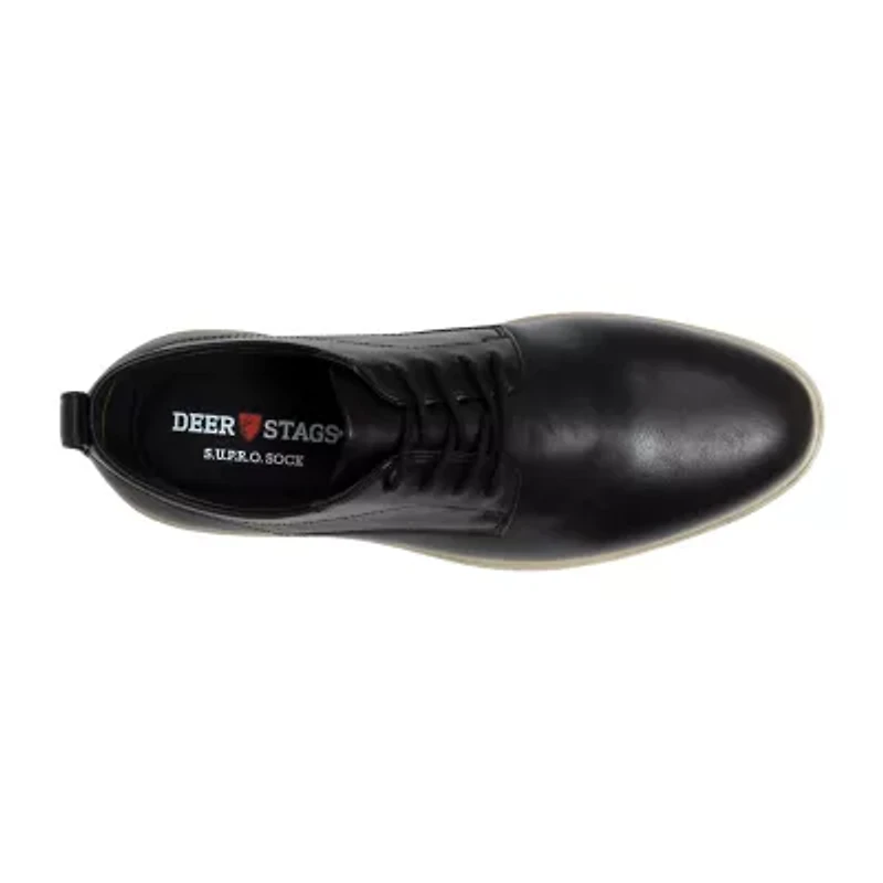 Deer Stags Lisbon Mens Round Closed Toe Oxford Shoes