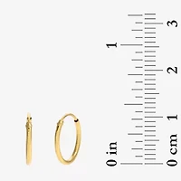 Silver Treasures Womens Cubic Zirconia 14K Gold Over Silver Heart Hypoallergenic 4 Pair Earring Set