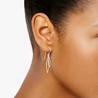 Silver Treasures Womens Sterling Silver Hypoallergenic Drop Earrings