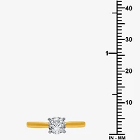 (G / SI2) Womens 3/4 CT. Lab-Grown White Diamond 10K Gold or 14K Round Solitaire Engagement Ring
