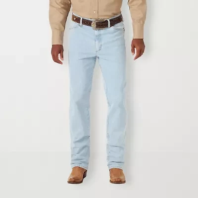 Wrangler Mens Cowboy Cut Stretch Fabric Slim Fit Jean