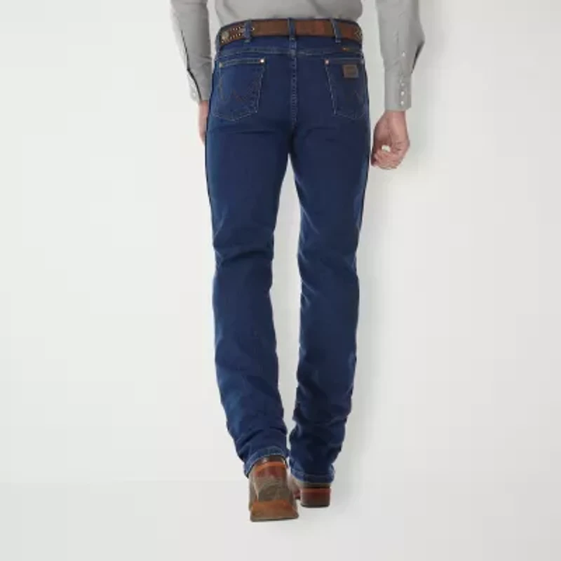 Wrangler Mens Cowboy Cut Stretch Fabric Slim Fit Jean